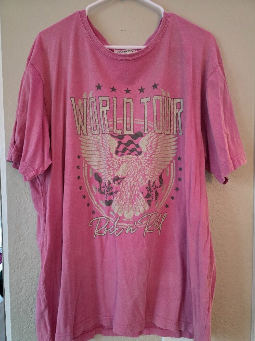 The Post Pink oversized T shirt